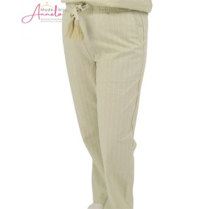 Elvira broek Jessie 26-024 streep Sage